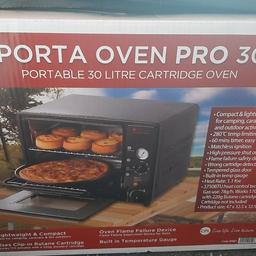 Portable Oven Pro 30.
Been used just once.
Pick up only Please from HX2.
£ 120