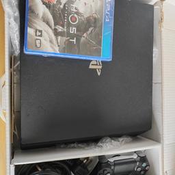 PS4 1TB complete with controller, cables, and box. Optionally available as a bundle with a Like New microphone and a Brand New PS4 game, Ghosts of Tsushima.

Open to reasonable and fair offers.