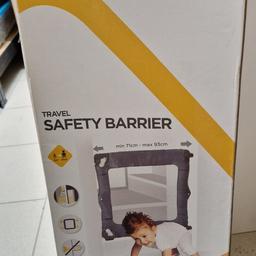 Safety 1st Travel Safety Barrier, Reisetreppengitter, Klemmgitter, Babygitter auch für Hunde Geeignet, 6 Monate - 2 Jahre, Dark Grey (dunkelgrau)

unbenutzt, ungeöffnet