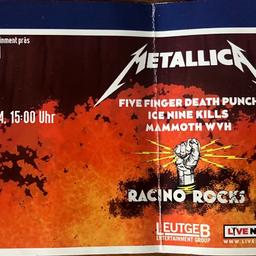 Metallica haben sich für den 01. Juni 2024 beim Racino Rocks in Ebreichsdorf bei Wien angekündigt! Mit im Gepäck haben sie Five Finger Death Punch, Ice Nine Kills und Mammoth WVH - also ein hammermäßiges Line Up! 16 Jahre lang fanden im Magna Racino keine Großkonzerte statt, das soll sich jetzt wieder ändern!