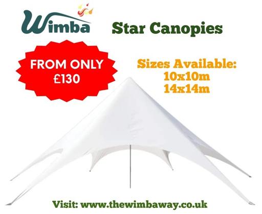 Buy & Sell North West London Harrow - Photos for Stretch Tent Star 10m & 14m NEW Wimba Star