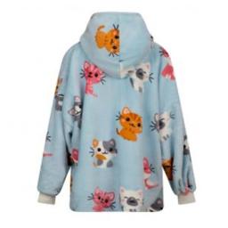 Oversized Blanket Hoodie - Cute Kittens

ULTRA-SOFT, hooded, wearable blankets, perfect for chilly nights at home (and keeping heating bills under control). Unisex.One size fits all. 100% polyester. W85cm. Shoulder to hem: 88cm

Brand new
Available for collection Blackpool or postsge