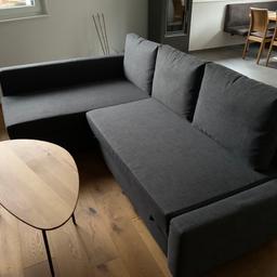 Verkaufen unser Ikea Ecksofa mit Bettfunktion und Stauraum
guter Zustand, so gut wie neu
Maße siehe Foto
Neupreis 549€