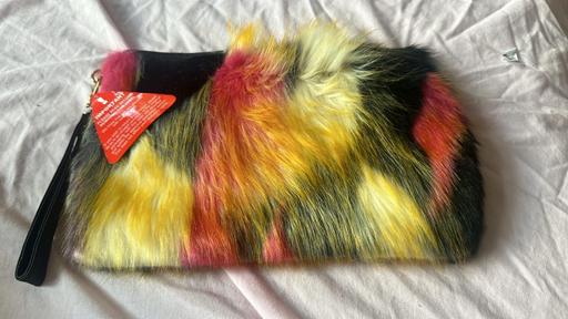 Buy & Sell Kent Maidstone - Photos for Furry clutch bag (brand new)