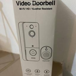 Brand new boxed HD video doorbell. Never been used. With 2 way audio, night vision and more..collection only from PR1.
Ono