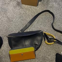 Bum bag and large purse excellent condition cost originally £125