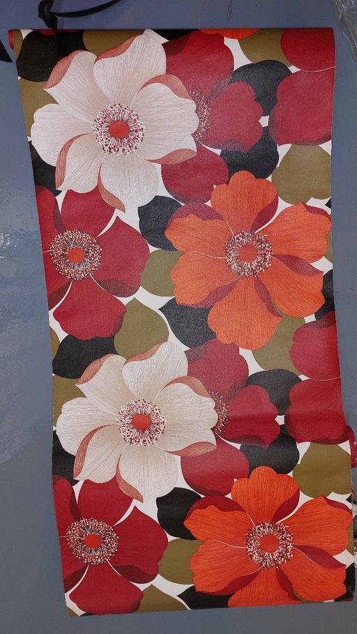 Buy & Sell East London Cann Hall - East London - Photos for poppy print wallpaper,4 rolls