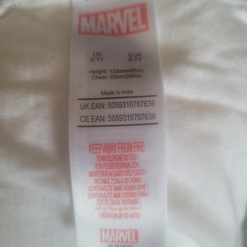 Marvel Comics Long Sleeve T-Shirt Age 6-7 Years - Iron Man - Spiderman - Hulk

Marvel Comics t-shirt
Age 6-7 years
Iron Man - Spiderman - The Incredible Hulk - Captain America
100% Cotton

Collect from Southwick BN42 or local delivery can be arranged. £5.09 postage based on Royal Mail 2nd class signed for small parcel, postage can be combined for multiple items. Please have a look at my other items, I'm having a clear out to raise funds & make space for some building work that needs to be done, so I am open to offers on all my items.