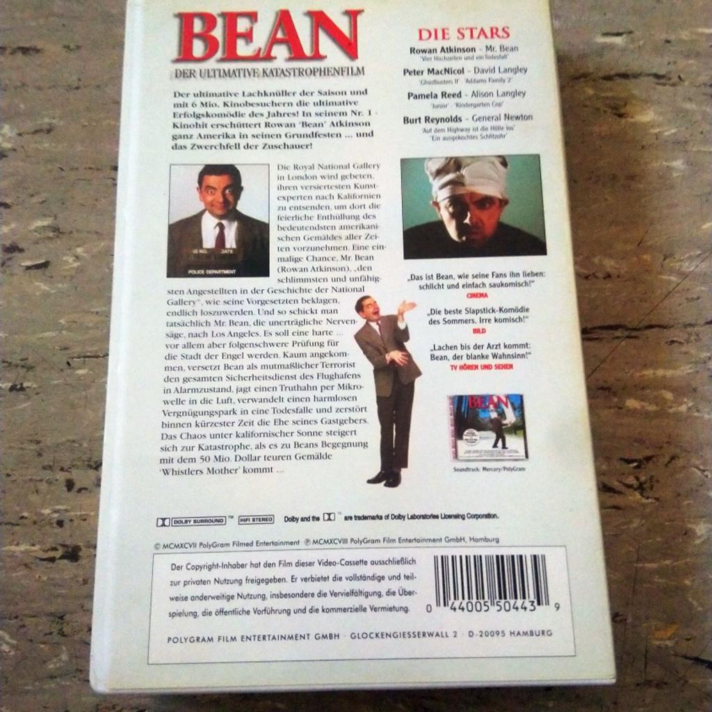 vhs video Mr Bean Katastrophen Film retro in 68305 Mannheim for €8.00 ...