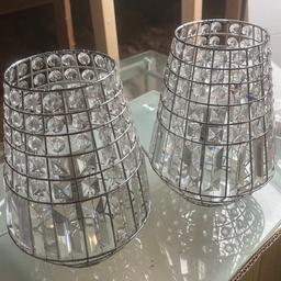 Stunning pair of diamanté and crystal bedside lamps - £20.00
Pick up Heworth in York