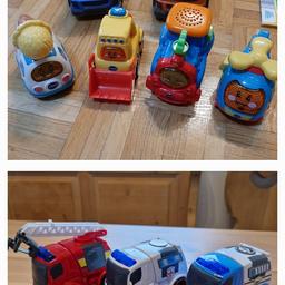 Spielzeugset für Kleinkinder/Kinder
Fahrzeugset

4x VTech Tut Tut Baby Flitzer Autos
2x Dickie Toys Fahrzeuge
3x Einsatzfahrzeuge