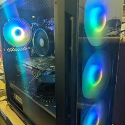 Can be seen working on arrival.

MATX Build

Windows 10 Pro

Ryzen 5 3400G
Asus Prime A320M K motherboard 
256GB M.2
16GB Corsair Vengeance 
Asus Strix RX570 4GB Graphics Card
1TB Storage
450W Corsair Semi modular PSU

Ideal for games such as Roblox, Minecraft, GTA V, Valorant, Sims, Fortnite and much more!

Comes with HDMI, Power Cable, RGB Keyboard and Mouse.

£300 collected

Not interested in any swaps or offers.