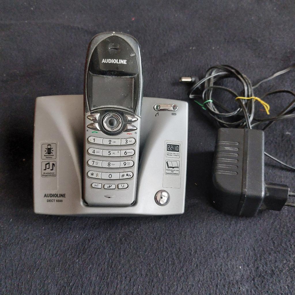 Verk. Schnurloses Festnetz Telefon, Dect, DWD-100, wenig benuzt, wie neu, mit Beschreibung, ohne Anrufbeantworter, für 10 Euro plus 4 Euro Versand
Nur Überweisung.