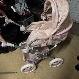 Baby Annabelle’s pram/pushchair
Hardly used in vgc
Buyer to collect no vans to pick up and no bank transfers collection is redditch b97

Cash on collection
