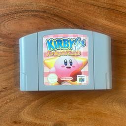Biete hier zum Verkauf an!

️ siehe Bilder

Nintendo64 Kirby64 The Crystal Shards

Versand möglich gegen Aufpreis!

️Keine Garantie und Rücknahme️