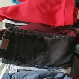 Boys clothing bundle
All 6-8 years
2 x chino shorts (Next)
5 x trousers (black and blue jeans, grey joggers, navy chinos)
3 x shirts (Next)
4 x jumpers/sweatshirts
10 x tshirts (mixed long and short sleeved, Adidas, Next, Hype etc.)
All in good condition from smoke free home. 
Collection from Sedgley DY3