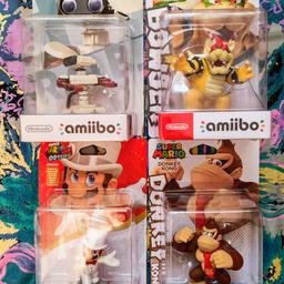 Set aus 4 Amiibo Figuren sealed, Mario Bräutigam, Donkey Kong, Bowser, R.O.B. Famicom Edition, um den Preis nur gemeinsam abzugeben. Einzelpreis teurer.
Preise fair verhandelbar, Privatverkauf, keine Gewährleistung, Garantie, Rücknahme, EU Verkauf.