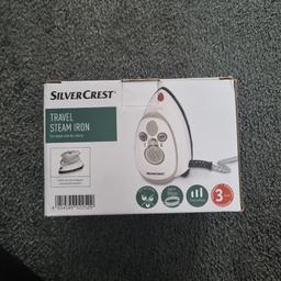 travel steam iron brand new in box 


 no offers other thank asking price will be accepted