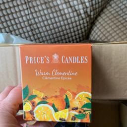 10 Scented candles look at picture for fragrances brand new can send in post or local delivery