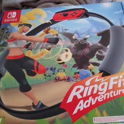 Brand new ring fit Nintendo switch.
selling due to unwanted gift