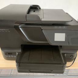- HP Officejet Pro 8600 All in One inkjet Printer

- Print, Scan, Fax, Copy

- 50% less cost per page than colour lasers

- Wireless HP ePrint: print from anywhere

- Good condition

- Collection only please, thank you