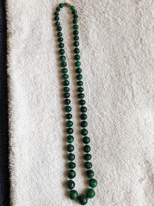 Buy & Sell West Midlands Dudley - Photos for malachite green bead necklace