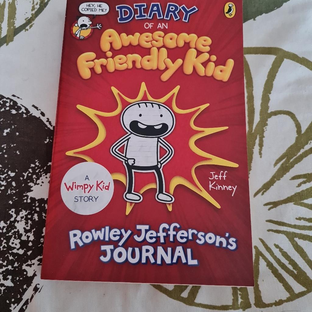3 x Diary of a Wimpy Kid .Ordered 3 that we already had and missed return date! Brand new, just out of packaging.
