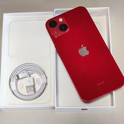 For Sale: IPhone 13

- Storage: 256GB
- Color: Red
- Battery Health: 100%
- Face ID working
- iCloud cleared 
- Boxed 

- price: £ 450

Only one week used, still one year apple warranty remaining, just opened the Box, 256 GB storage and 100% Battery Health. 
Buy from shop with Confidence. 

Scammers not welcome and will be ignored 

**Warranty:**
- one year apple  warranty 
delivery area, kingstanding, Sutton Coldfield, Walsall,darlaston, Wolverhampton, wednesbury, Cannock, Dudley, Tipton so on
