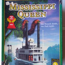 Mississippi Queen ist ein Spiel für die ganze Familie. Das Spiel ist vollständig und hat sogar noch Ersatzkleber dabei.
Tier und rauchfreier Haushalt
Preis ohne Versand