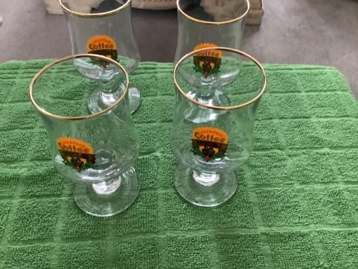 Buy & Sell West Midlands Wolverhampton - Photos for 4 coffee liqueur glasses