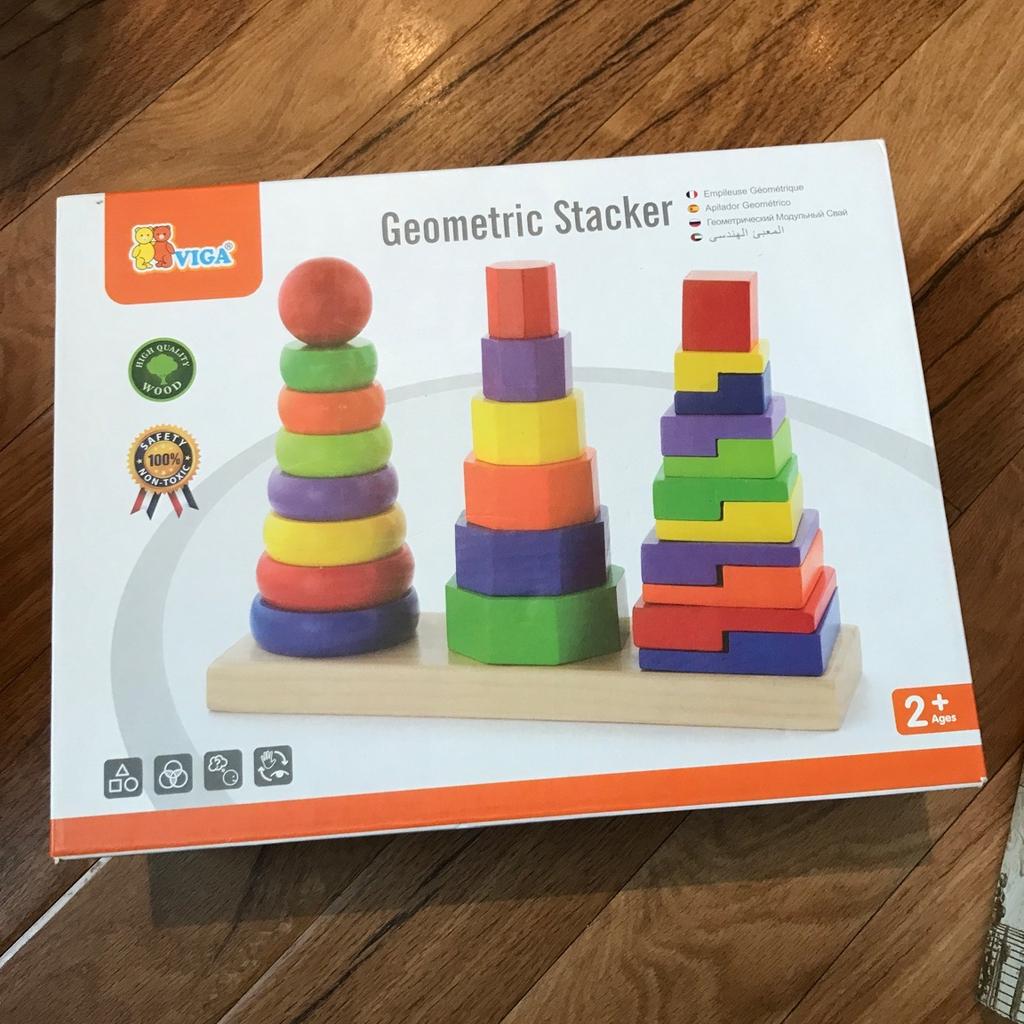 Excellent wooden stacker for ages 2 and over
Like new only used a couple of times