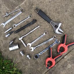 I have a set of Various Garage Equipment Tools