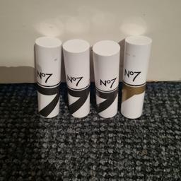 Brand new no7 lipsticks as seen in the pics :)
