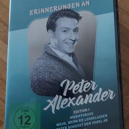 Peter Alexander
3 DVDs
Sehr guter Zustand 📀

Privat Verkauf
Versand möglich