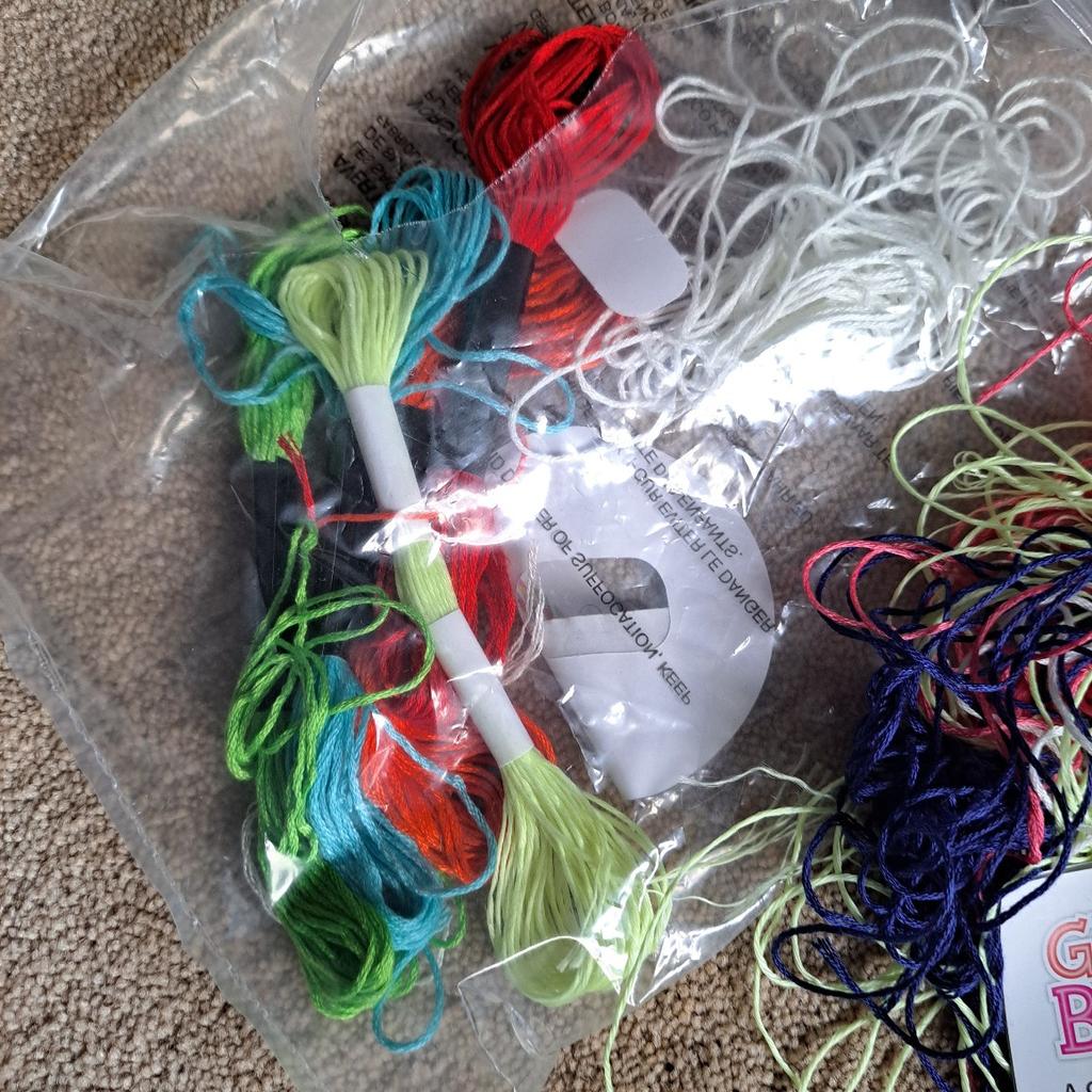Friendship bracelet set
Includes some glow in the dark threads
Has been used briefly but most of the set is still there
Collection from Conisbrough or may be able to deliver local