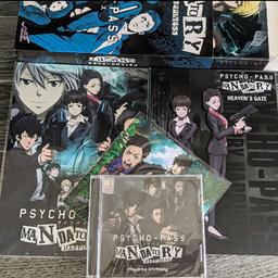Psycho-Pass Mandatory Happiness Limited Edition Merch Goodies

£12 - Includes: CoIllectible Box, Deluxe Softcover Art Book Soundtrack CD, 3 Pencil Board & Microfiber Cloth

Brand New & Sealed Unopened Collector Box With PS4 Game - £25

+ Collection: Cash/Digital Payment
+ Delivery: Direct Payment Bank/Paypal
+ Whatsapp: 07810 147 191
Thanks for viewing