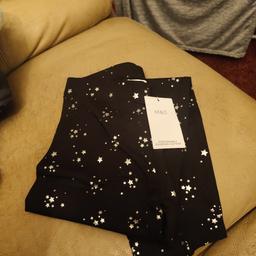 M+S girls leggings size 12 to 13
black with stars
brand new with tags
please check out my other items