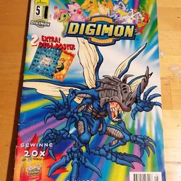 Digimon Magazin 2000 Heft 5 Erstausgabe

Rtl 2 
Digimon Magazin

Es ist nun schon 24 Jahre alt und hat normale leichte Altersspuren. Ansonsten gut 
Rarität

Versand 1,70€ 
Abholung in Biebertal oder Gießen möglich