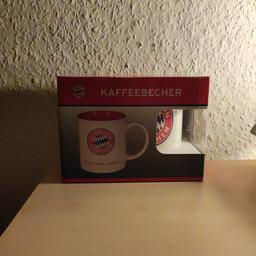 FC Bayern München Kaffeetasse zu verkaufen. Die Kaffeetasse ist noch Original verpackt. Abholung nur in Gera. Kein Versand möglich.