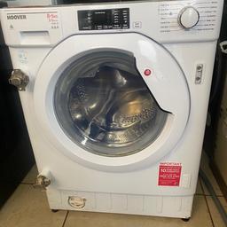 Hoover 8kg integrated washer dryer in good working conditions 

Fully tested and serviced as new 

Delivery or collection available I can plum in if needed