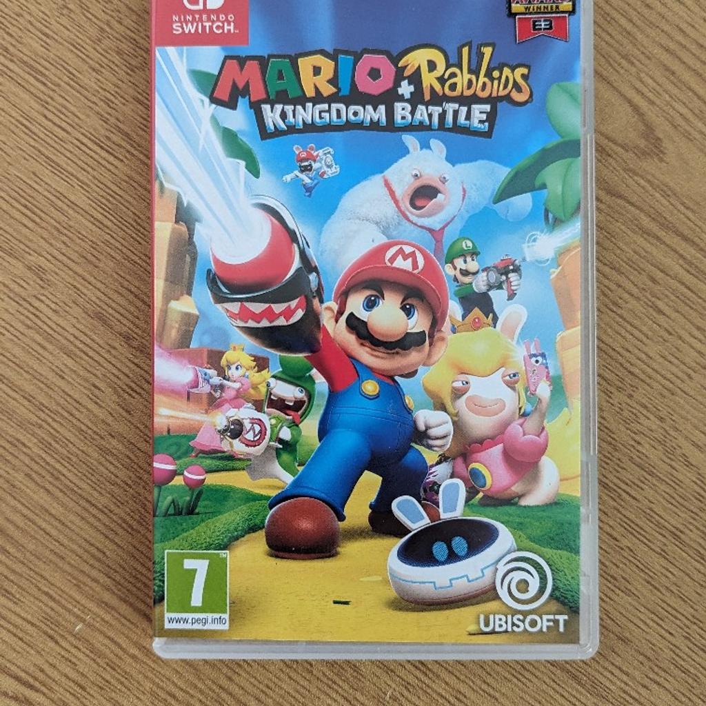 Mario + Rabbids Kingdom Battle for Nintendo Switch. Fun game with lots to do. Like new condition. Collection only. £10