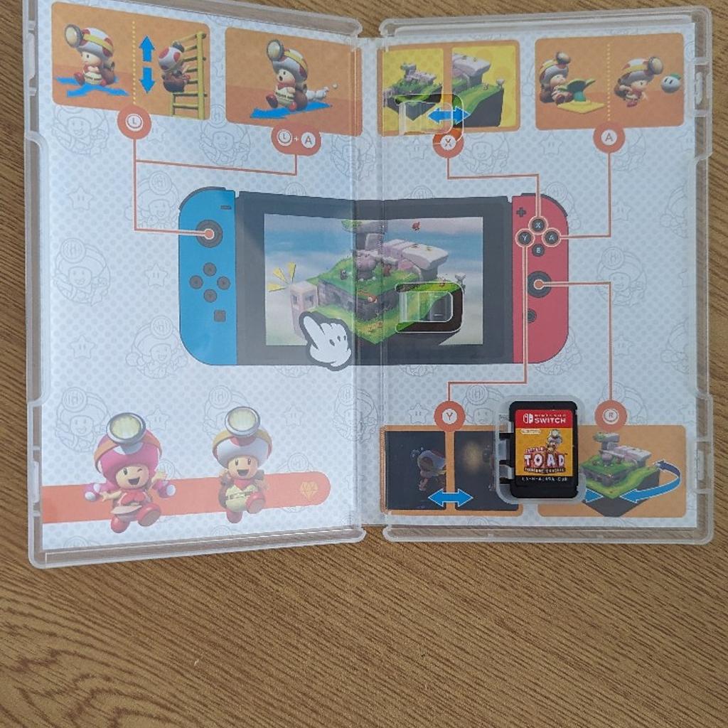 Captain Toad Treasure Tracker for Nintendo Switch. Fun little game with some great puzzles. Good condition. Collection only. £20