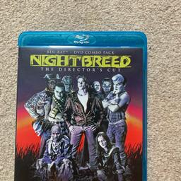 NIGHTBREED Blu ray Directors cut usa shout /scream factory very rare edition