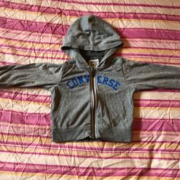 Converse baby hoodie, size 18 months