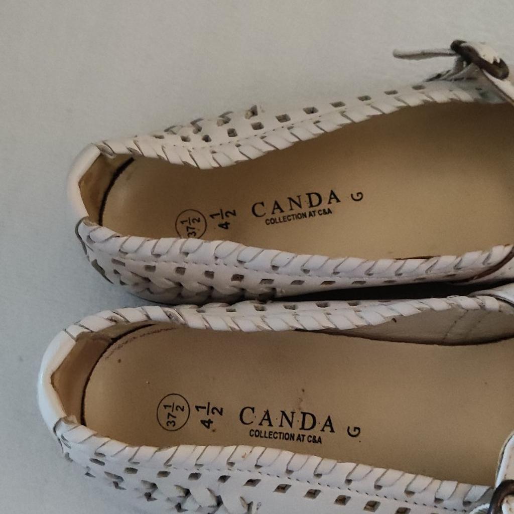 Damen Schuhe
Größe 37.5
Farbe weiß
Marke Canda
Nichtraucherhaushalt
Gebraucht aber Top Zustand
Versand möglich bei Kostenübernahme.