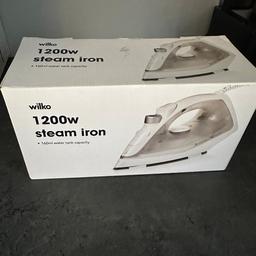 Brand new iron, in box