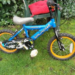 Full working order. Can add stabilisers for extra £5. Fit for 3-5 years old. Have other bikes for sale too- mens, kids, teens,  ask if interested. Helmets for sale too. Fixing bikes too, welcome. Can deliver for fuel money in Bradford