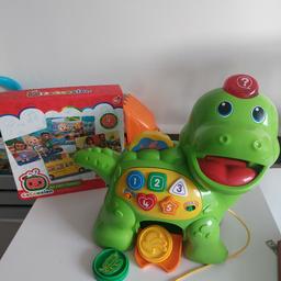 Lovely toddler toys, croc, puzzle, picnic basket and egg bus £5 each or deal for multiple items. Full working order & all parts available. 