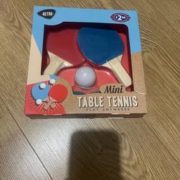 Mini table tennis play anywhere