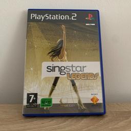 Ich verkaufe das PlayStation 2 Spiel SingStar Legends.
Das Spiel ist voll funktionsfähig, ohne Kratzern, und mit Beschreibung.